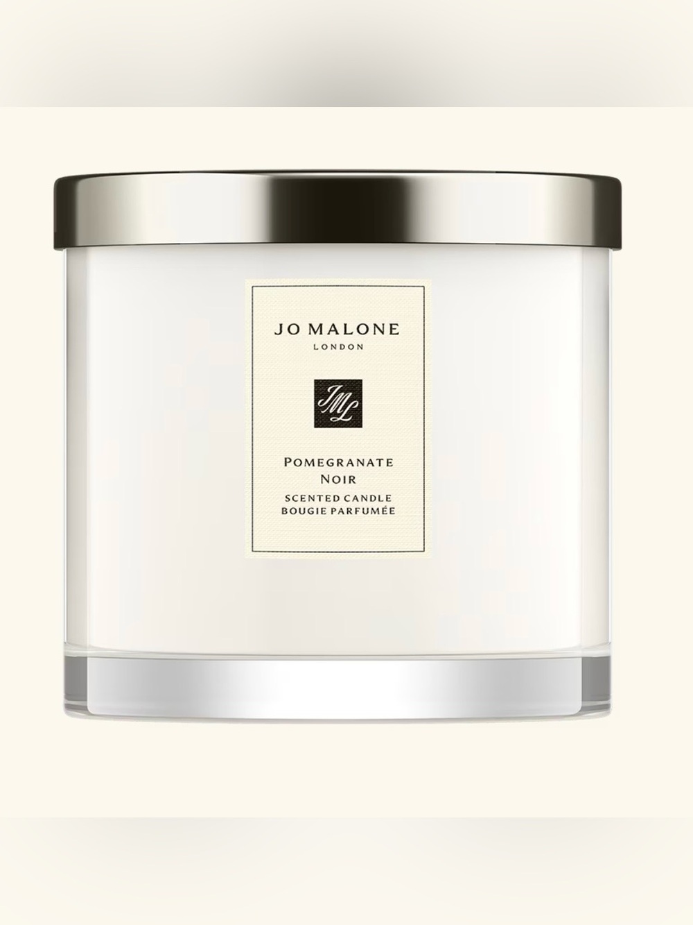Jo Malone Cream & Silver Pomegranate Noir Scented Candle